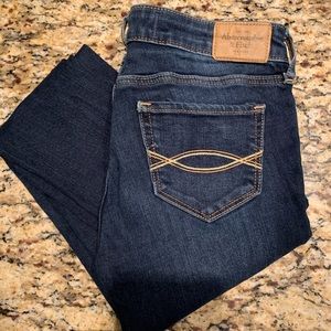 Abercrombie Skinny Jeans in Dark Denim
